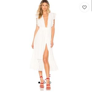 White Midi Dress